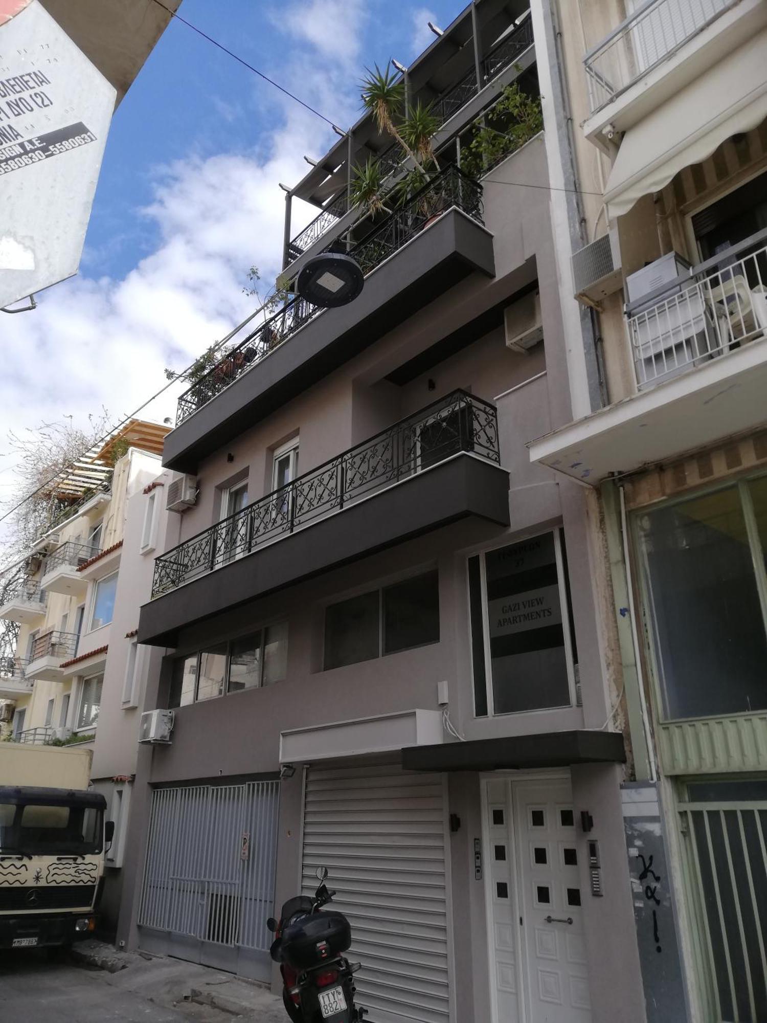 Gazi View Apartments #1 아테네 외부 사진